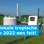Eerste lokale tropische dag van 2022 een feit!