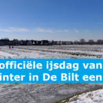 Eerste officiële ijsdag van deze winter in De Bilt een feit