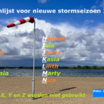 Dit zijn de namen voor het nieuwe stormseizoen 2025-2026