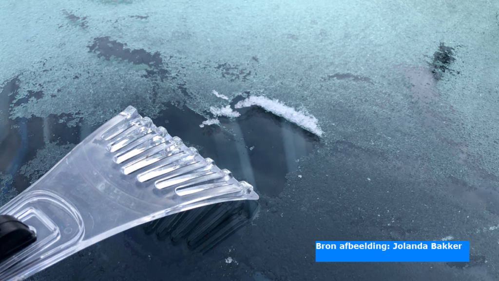 Eerste vorstdag van deze herfst gemeten op 16 november, primeur in Eelde