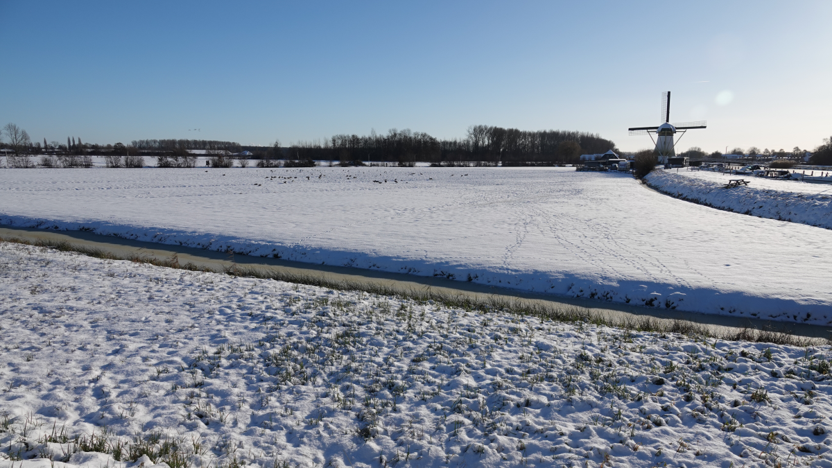 Eerste lokale strenge vorst van deze winter, temperaturen tot -11 graden gemeten