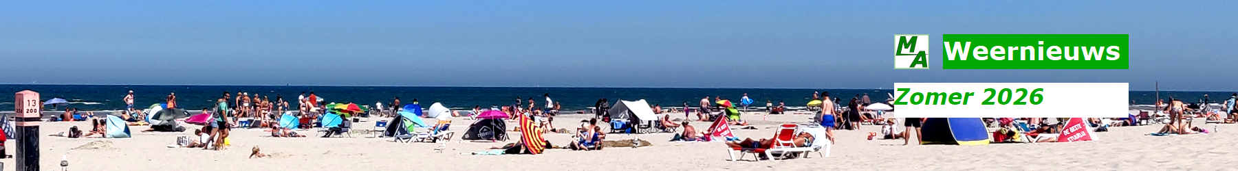 Meteo Alblasserdam header banner zomer 2026